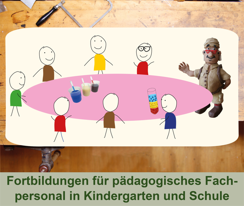 Fortbildungen für Fachpersonal in Kindergarten und Schule