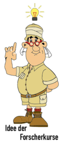 Forscher Idee